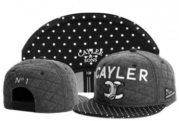 Best Selling Hats Cayler Sons Snapback in Dark Gray Black White,premium selection,outlet for sale,Elegant Factory Outlet Snapbacks/Hats/Caps