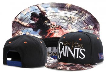 Best Selling Hats Cayler Sons Snapback New York Saints in Black Brown,cheapest online price,coupon codes,outlet for sale Snapbacks/Hats/Caps