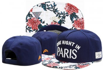 Best Selling Hats Cayler Sons Snapback Paris in Dark Blue White Flower,officially authorized,Big discount on sale,Elegant Factory Outlet Snapbacks/Hats/Caps