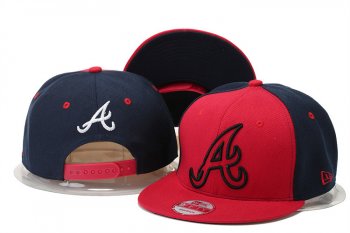 MLB Snapbacks Atlanta Braves New Era 59FIFTY Fitted Hats in Red Dark Blue,USA Sale Online Store,incredible prices,Top Designer Collections Snapbacks/Hats/Caps