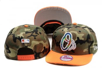 MLB Snapbacks Baltimore Orioles New Era 59FIFTY Fitted Caps in Camo Green Yellow,official shop,UK Cheap Sale,large discount Snapbacks/Hats/Caps