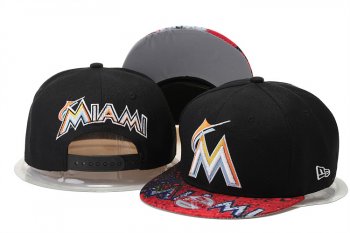 MLB Snapbacks Florida Marlins New Era 59FIFTY Fitted Hats in Black Red Blue,great deals,amazing selection,wholesale dealer Snapbacks/Hats/Caps