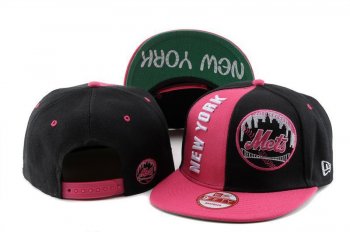 MLB Snapbacks New York Mets New Era 59FIFTY Fitted Hats in Peach Black,various styles,Best Prices,UK Factory Outlet Snapbacks/Hats/Caps