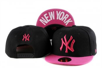 MLB Snapbacks New York Yankees New Era 59FIFTY Fitted Hats in Black Pink,On Sale,Fantastic savings,Official UK Stockists Snapbacks/Hats/Caps