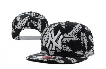 MLB Snapbacks New York Yankees New Era 59FIFTY Fitted Hats in Black White Leaves,Best Selling Clearance,affordable price,SAVE OFF Snapbacks/Hats/Caps