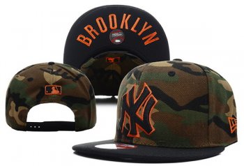 MLB Snapbacks New York Yankees New Era 59FIFTY Fitted Hats in Camo Green Orange,reliable quality,Authorized Site,Cheapest Snapbacks/Hats/Caps