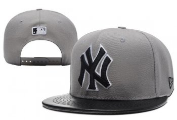 MLB Snapbacks New York Yankees New Era 59FIFTY Fitted Hats in Gray Black,100% top quality,fabulous collection,Free Shipping Snapbacks/Hats/Caps