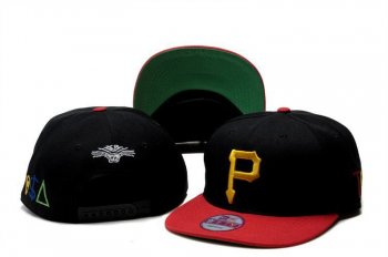 MLB Snapbacks Pittsburgh Pirates New Era 59FIFTY Fitted Caps in Black Red,huge inventory,Low Price Guarantee,amazing selection Snapbacks/Hats/Caps