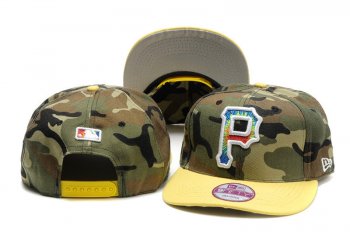 MLB Snapbacks Pittsburgh Pirates New Era 59FIFTY Fitted Caps in Camo Green Yellow,entire collection,competitive price,Online Here Snapbacks/Hats/Caps