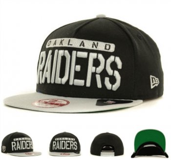 NFL Snapbacks Oakland Raiders New Era 59FIFTY Fitted Hats in Black Beige Logo,Various Colors,vast selection,Shop Best Sellers Snapbacks/Hats/Caps