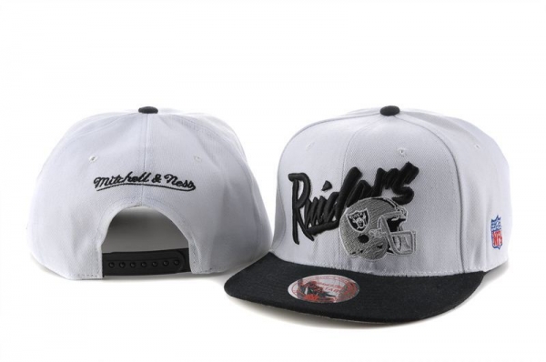 NFL Snapbacks Oakland Raiders New Era 59FIFTY Fitted Hats in White Black,Available to buy online,Superior Quality,attractive price Snapbacks/Hats/Caps