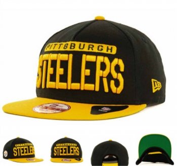 NFL Snapbacks Pittsburgh Steelers New Era 59FIFTY Fitted Hats in Black and Yellow,100% quality guarantee,Clearance Prices,100% quality guarantee Snapbacks/Hats/Caps