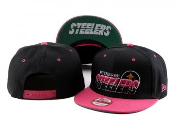 NFL Snapbacks Pittsburgh Steelers New Era 59FIFTY Fitted Hats in Black Peach,popular,Save up to 80%,official online website Snapbacks/Hats/Caps