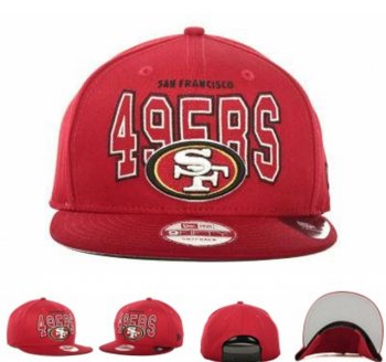 NFL Snapbacks San Francisco 49ers New Era 59FIFTY Fitted Hats in Red,fashionable design,recognized brands,Low Price Guarantee Snapbacks/Hats/Caps