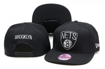 NBA Snapbacks Brooklyn Nets New Era 59FIFTY Fitted Hats in Coal Black,world-wide renown,innovative design,Free Shipping Snapbacks/Hats/Caps