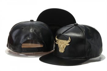 NBA Snapbacks Chicago Bulls New Era 59FIFTY Fitted Caps in Black Leather,Wholesale online,UK Factory Outlet,wholesale dealer Snapbacks/Hats/Caps