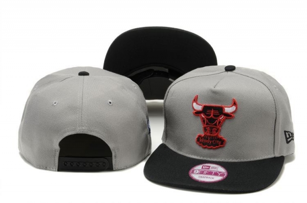 NBA Snapbacks Chicago Bulls New Era 59FIFTY Fitted Caps in Gray Black,wide varieties,entire collection,coupon codes Snapbacks/Hats/Caps