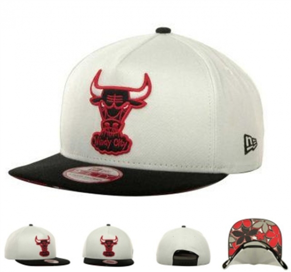 NBA Snapbacks Chicago Bulls New Era 59FIFTY Fitted Hats in Beige and Black,hot sale Online,fabulous collection,high quality guarantee Snapbacks/Hats/Caps