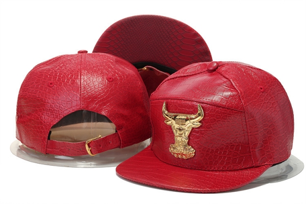 NBA Snapbacks Chicago Bulls New Era 59FIFTY Fitted Hats in Red Gold Leather,famous brand,Outlet Seller 2017,reliable reputation Snapbacks/Hats/Caps