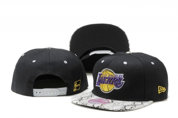 NBA Snapbacks Los Angeles Lakers New Era 59FIFTY Fitted Caps in Black Gray Yellow,reliable supplier,popular,wholesale dealer Snapbacks/Hats/Caps