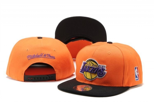 NBA Snapbacks Los Angeles Lakers New Era 59FIFTY Fitted Caps in Orange Black,Discount Sale,great deals,Lowest Price Online Snapbacks/Hats/Caps