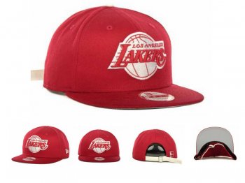 NBA Snapbacks Los Angeles Lakers New Era 59FIFTY Fitted Caps in Red,Biggest Discount,Shop,Online Snapbacks/Hats/Caps