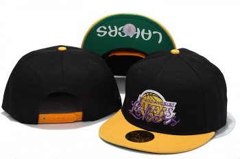 NBA Snapbacks Los Angeles Lakers New Era 59FIFTY Fitted Hats in Black and Yellow,100% quality guarantee,Huge Discount,Colorful And Fashion-Forward Snapbacks/Hats/Caps