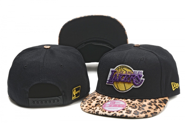 NBA Snapbacks Los Angeles Lakers New Era 59FIFTY Fitted Hats in Black Leopard,Lowest Price Online,Superior Quality,Low Price Guarantee Snapbacks/Hats/Caps