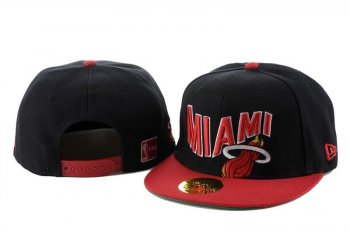 NBA Snapbacks Miami Heat New Era 59FIFTY Fitted Caps in Black Face Red Bottom,where can i buy,incredible prices,New York Snapbacks/Hats/Caps