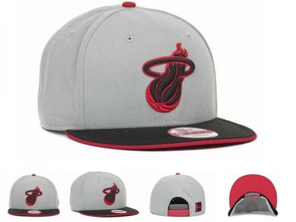 NBA Snapbacks Miami Heat New Era 59FIFTY Fitted Hats in Beige White Black,ever-popular,popular,beautiful in colors Snapbacks/Hats/Caps