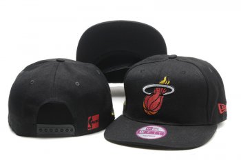 NBA Snapbacks Miami Heat New Era 59FIFTY Fitted Hats in Black,Discount Sale,100% Genuine,hot sale Online Snapbacks/Hats/Caps