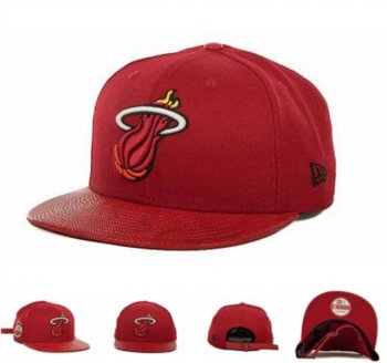 NBA Snapbacks Miami Heat New Era 59FIFTY Fitted Hats in Dark Red,Shop Best Sellers,Cheap,amazing selection Snapbacks/Hats/Caps