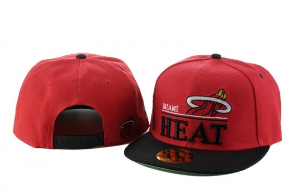 NBA Snapbacks Miami Heat New Era 59FIFTY Fitted Hats in Red with Black,Fast Delivery,Available to buy online,UK Factory Outlet Snapbacks/Hats/Caps