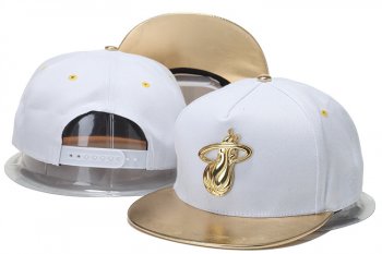 NBA Snapbacks Miami Heat New Era 59FIFTY Fitted Hats in White Gold,catalogo,Discount,where can i buy Snapbacks/Hats/Caps