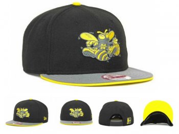 NBA Snapbacks New Orleans Hornets New Era 59FIFTY Fitted Hats in Black Gray Yellow,Low Price Guarantee,attractive design,UK official online shop Snapbacks/Hats/Caps