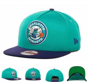 NBA Snapbacks New Orleans Hornets New Era 59FIFTY Fitted Hats in Jade Blue and Purple,affordable price,Authorized Site,huge inventory Snapbacks/Hats/Caps