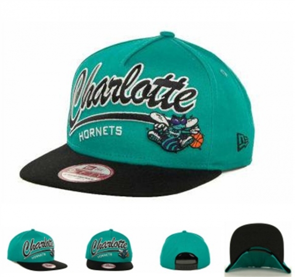 NBA Snapbacks New Orleans Hornets New Era 59FIFTY Fitted Hats in Jade Blue Yellow,low price,Big discount on sale,reputable site Snapbacks/Hats/Caps