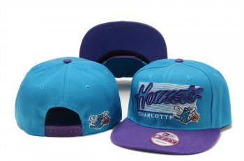 NBA Snapbacks New Orleans Hornets New Era 59FIFTY Fitted Hats in Sky Blue Purple,outlet for sale,various design,beautiful in colors Snapbacks/Hats/Caps