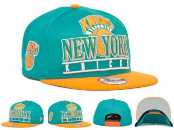 NBA Snapbacks New York Knicks New Era 59FIFTY Fitted Hats in Jade Blue Yellow,Fast Worldwide Delivery,timeless,lowest price Snapbacks/Hats/Caps