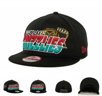 NBA Snapbacks Vancouver Grizzlies Hats New Era 59FIFTY Fitted Caps in Black Green,Sale Online,genuine,high-tech materials Snapbacks/Hats/Caps