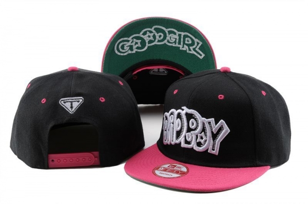 Fashion Street Snapbacks Bad Boy Good Girl Fitted Hats in Black Pink,recognized brands,catalogo,Top Designer Collections Snapbacks/Hats/Caps