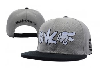 Fashion Street Snapbacks Booger Kids Rock Paper Cuts Hats Fitted Hats in Gray Black,official authorized store,online leading retailer,Factory Outlet Snapbacks/Hats/Caps