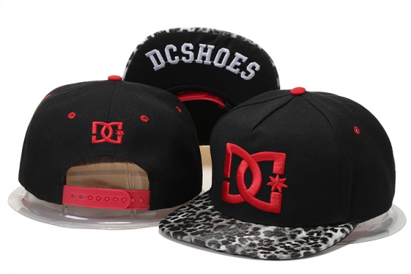 Fashion Street Snapbacks DC Fitted Hats in Black Red Leopard,official authorized store,delicate colors,collection Snapbacks/Hats/Caps