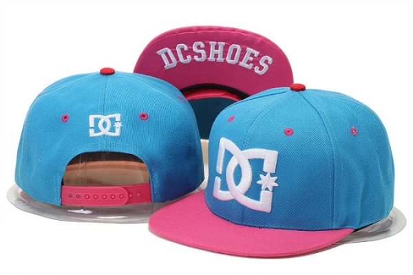 Fashion Street Snapbacks DC Fitted Hats in Jade Blue Pink,official authorized store,sale retailer,UK official online shop Snapbacks/Hats/Caps