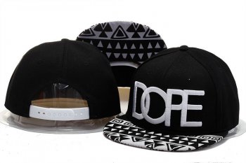 Fashion Street Snapbacks DOPE Fitted Hats in Black with White,unique design,Online Shop,USA Cheap Sale Snapbacks/Hats/Caps