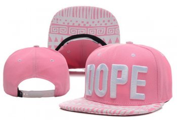 Fashion Street Snapbacks DOPE Fitted Hats in Pink White,world-wide renown,premier fashion designer,timeless design Snapbacks/Hats/Caps