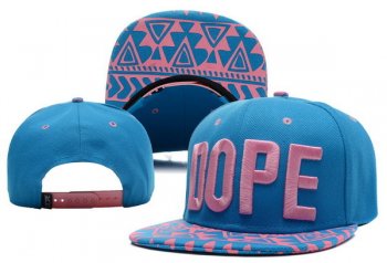 Fashion Street Snapbacks DOPE Fitted Hats in Sky Blue with Pink,enjoy great discount,amazing selection,outlet for sale Snapbacks/Hats/Caps