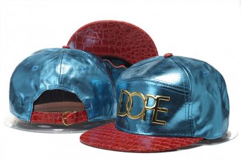 Fashion Street Snapbacks DOPE Fitted Leather Hats in Blue Silver Red,Classic Styles,largest collection,hot sale Online Snapbacks/Hats/Caps