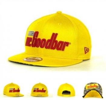 Fashion Street Snapbacks Goodbar Candy Wrapper Fitted Hats in Yellow,Store,Online Retailer,latest fashion-trends Snapbacks/Hats/Caps