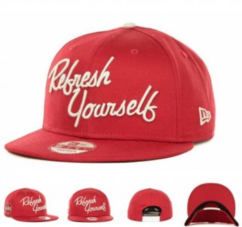 Fashion Street Snapbacks Refresh Yourself Coca Cola Fitted Hats in Red,Biggest Discount,various styles,cheapest price Snapbacks/Hats/Caps